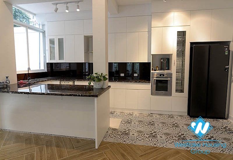 High quality house with modern furniture for rent in Ciputra, Tay Ho, Ha Noi